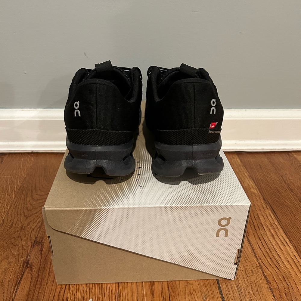 On Running Cloudsurfer Women's Black Athletic Running Shoes - Picture 3 of 7